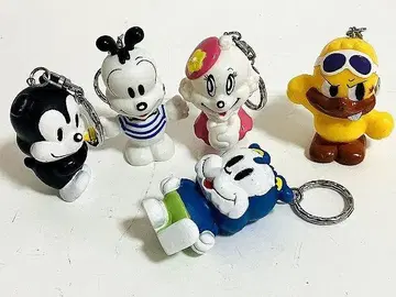 선워드 리틀 밥 도그 소프트 비닐 키링 5개 세트