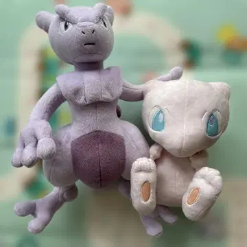 뮤우 뮤우 봉제 인형 2개 세트