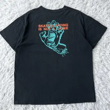 산타크루즈 티셔츠 XL 사이즈 뒷면 빅 로고 블랙 20
