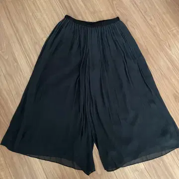 비어즐리 주름 쉬폰 개더 팬츠