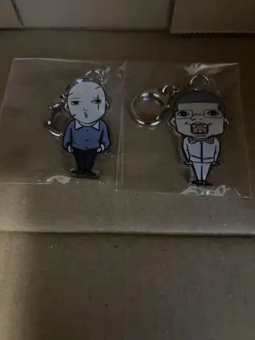 조장님과 요시다 아크릴 키링 2개 세트