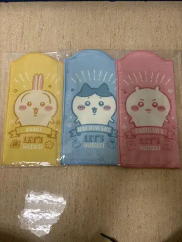 치이카와 토끼 흡수 보틀 홀더 치이카와 하치와레 토끼 3종 세트