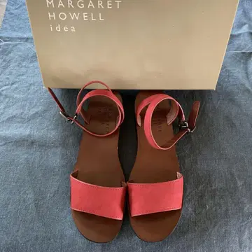 MARGARET HOWELL 빨간색 샌들