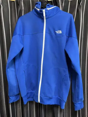 The North Face 풀 집업 후드 자켓 블루