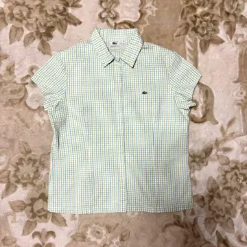 Lacoste 라코스테 체크 셔츠 반팔 3색 여름 42 사이즈
