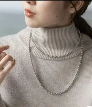 유칼립투스 볼 체인 목걸이