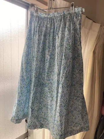 핸드메이드 개더 스커트 이자벨 보아노 c&s 허리 66cm
