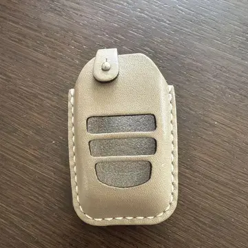 이노쿠라 가죽 키 케이스 베이지 랭크 300 이용