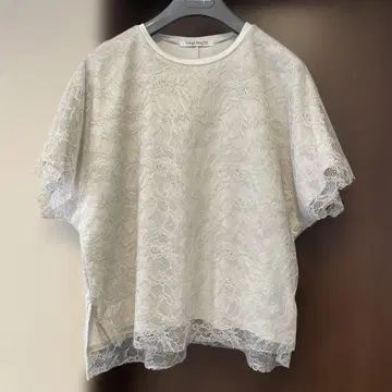 새상품급! vingt neuf 레이스 티셔츠