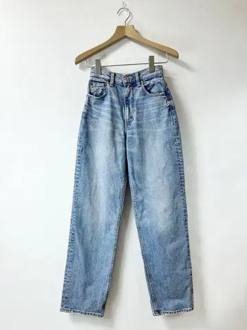 MOUSSY / 스트레이트 데님 라이트 블루