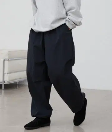 트랙 와이드 이지 루즈 팬츠