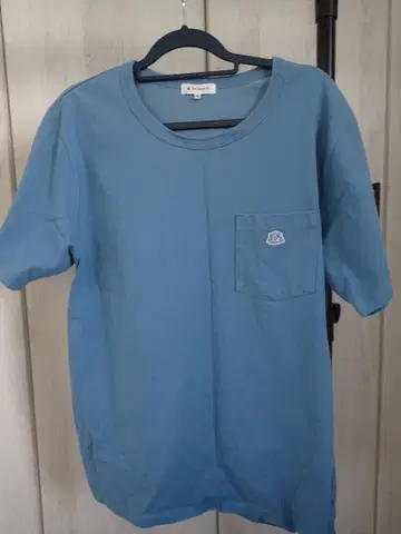 THE SHOP TK 티셔츠 (XL 사이즈, 스카이블루)