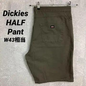 디키즈 그린 하프 팬츠 워크 구제 의류 W43 상당