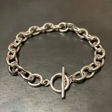 SILVER925 OVAL MANTEL BRACELET/실버/블레스