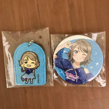 와타나베 요 Aqours 파이널 가챠 캔뱃지 러브 라이브