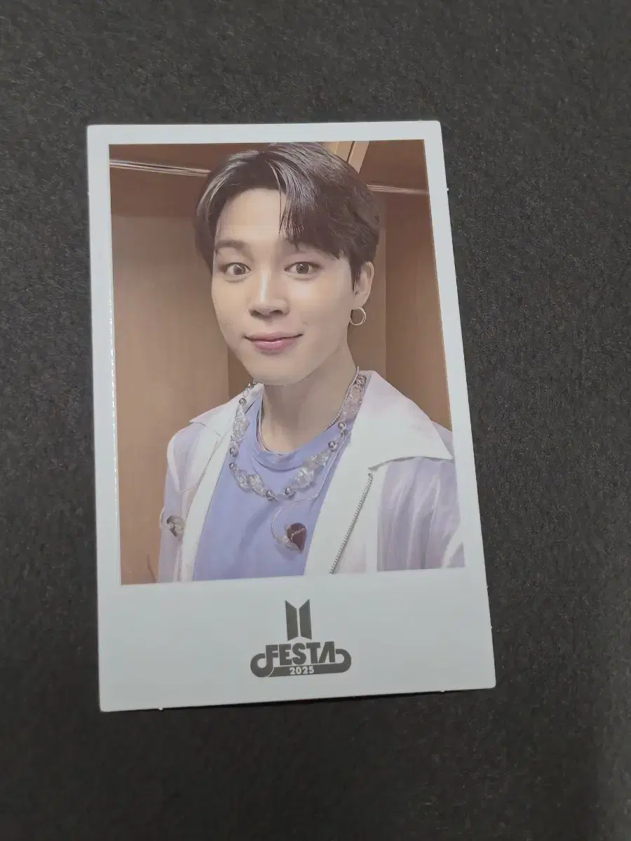 Bangtan Bts FESTA pre-order benefit Instant Photo Jimin poca photocard