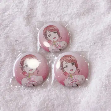 러브 라이브 무지개 사키 토키메키의 미래 지도 우에하라 아유무 캔뱃지