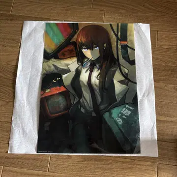 마키세 쿠리 STEINS;GATE 슈타인즈 게이트 클리어 포스터