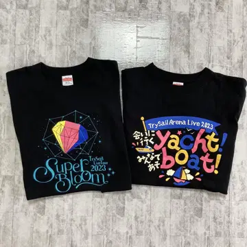TrySail Live Tour 2023 투어 티셔츠 2장 세트