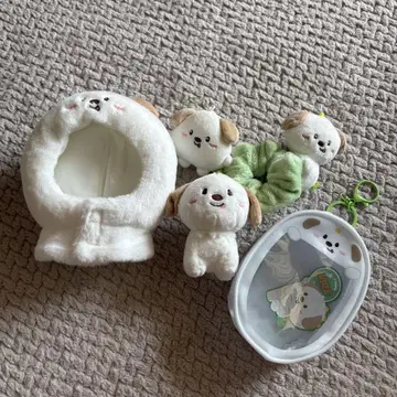 RIIZE 응원봉 커버 스크런치 키링 키링 안톤
