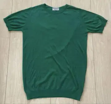 JOHN SMEDLEY / 반팔 니트 / 사이즈 S / 스카치 그린