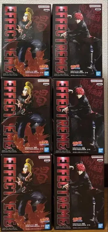 NARUTO 데이다라 전갈 피규어 6종 세트