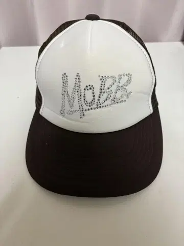 Mobb 큐빅 브라운 메쉬 캡