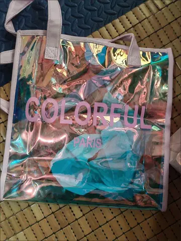 COLORFUL PARIS 토트백