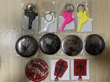 HYDE 굿즈(키링, 캔뱃지, 스티커, 스마트폰 스트랩)