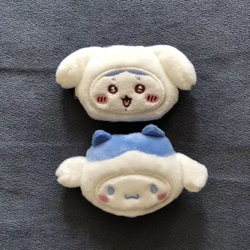 치이카와 산리오 콜라보 하치와레 시나몬 헤어 클립