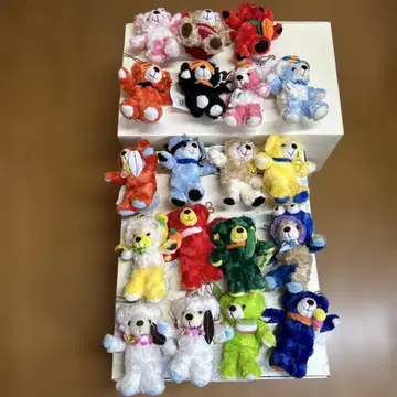 지역 특산품 베어 키링 19개 1개 중복