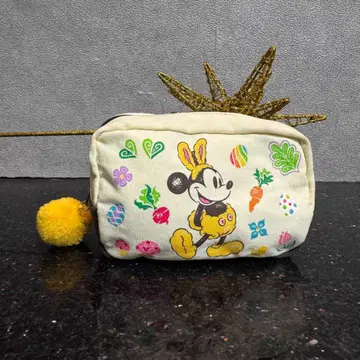 디즈니 Today Only Disney 메이크업 파우치 다기능 수납 백