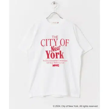 미사용품 NYC GOOD ROCK SPEED NYC 로고 티셔츠