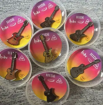 hide 60th 기타 고유명사 핀즈 7개 세트 미사용 새상품
