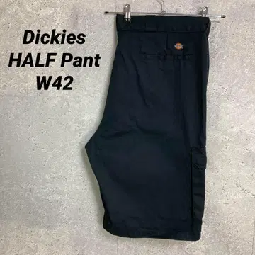 디키즈 카고 블랙 치노 팬츠 하프 팬츠 워크 W42
