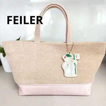 FEILER 페이러 골프 여자 토트백 곰 참 포함 완판템