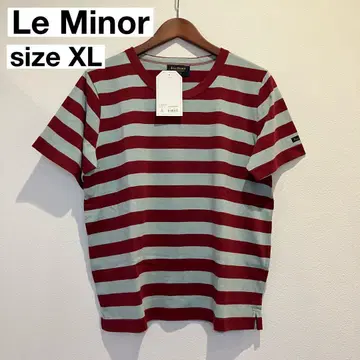 20 레어 Le Minor 루미노아 보더 티셔츠 XL 새상품