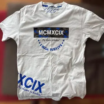 ILL'S MCMXCIX 티셔츠 L 사이즈 화이트