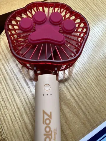 주토피아 고양이 발바닥 디자인 팬