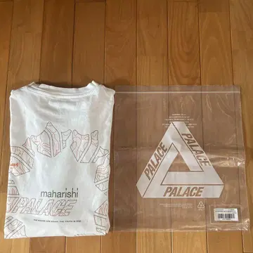 maharishi 팔라스 티셔츠 화이트