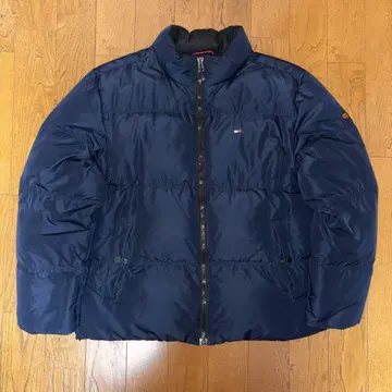 구제 의류 타미힐피거 TOMMY HILFIGER 다운 자켓 네이비