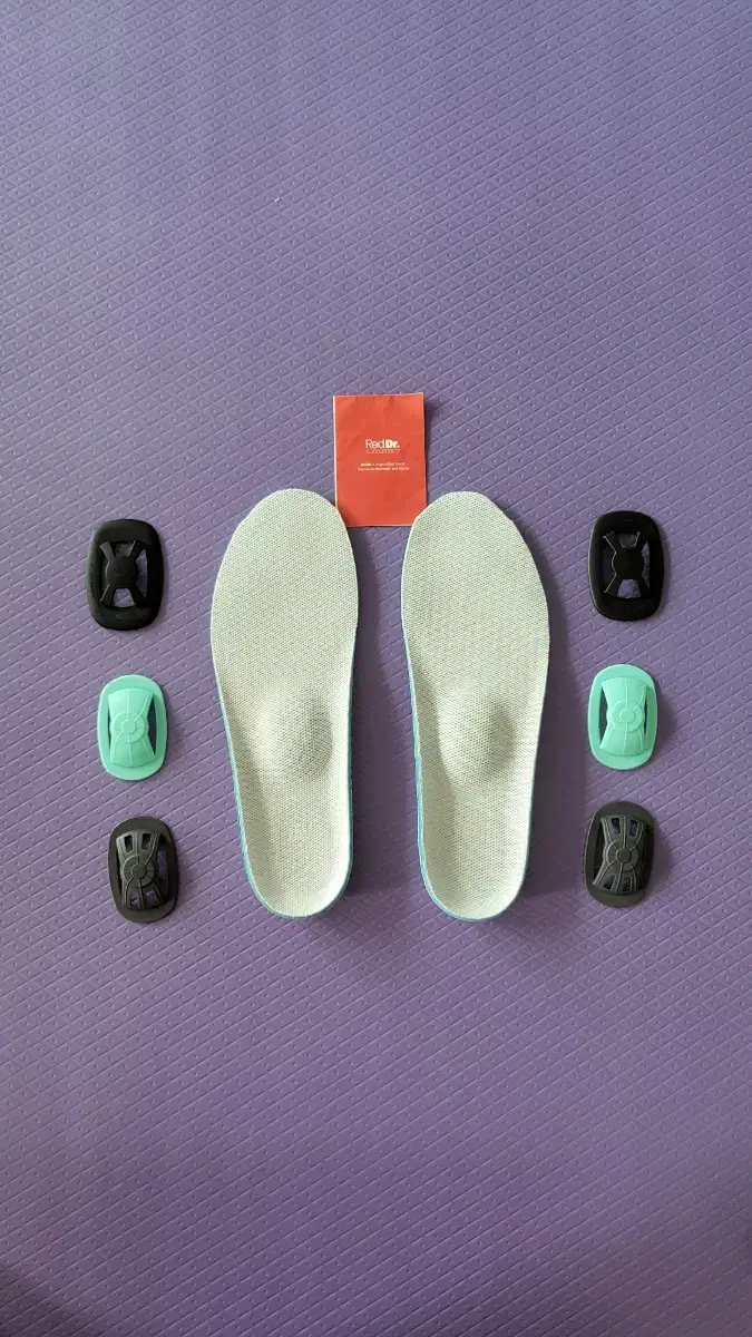 Red Dr. Arch Pad Functional Insole Arch Flat Feet Pes Cavus Plantar Fasciitis Posture Correction Osolar