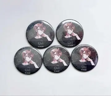 카라피치 컬러풀 피치 애니메이트 메탈 캔뱃지 우리