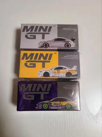 MINI GT 실비아 lbwk 탑 시크릿 실루엣 s15