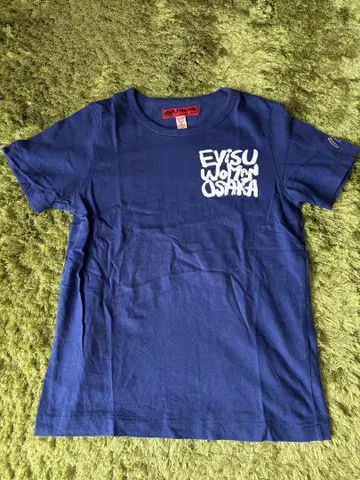 EVISU YAMANE 네이비 티셔츠 32 사이즈
