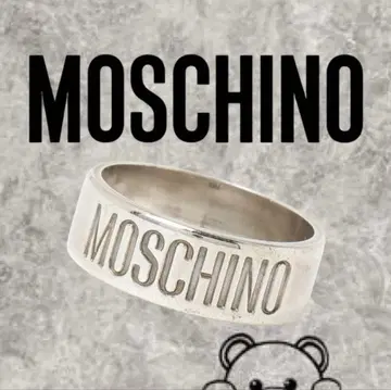 새상품급 Moschino 모스키노 빈티지 실버 925 반지