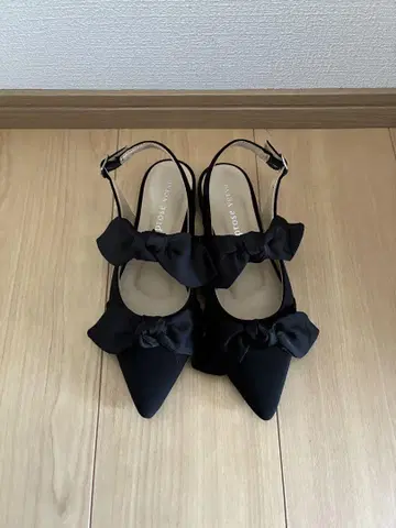 proseverse 백 스트랩 리본 뮬 s