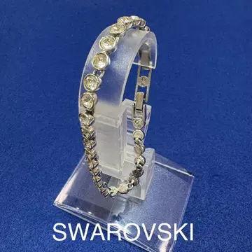 SWAROVSKI 스와로브스키 큐빅 테니스 팔찌