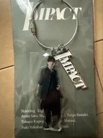 IMP. 기토 슈스케 IMPACT 아크릴 키링 익명 배송