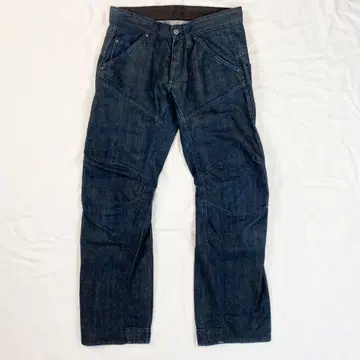 G-STAR RAW SHORTCUT ELWOOD 입체 재단 바이커 데님